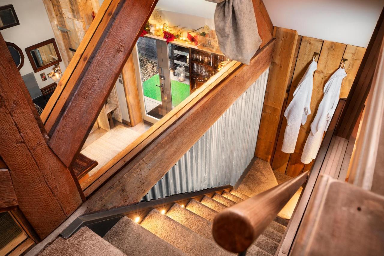 Villa The Cowshed At Cheshire Boutique Barns Nantwich Exterior foto